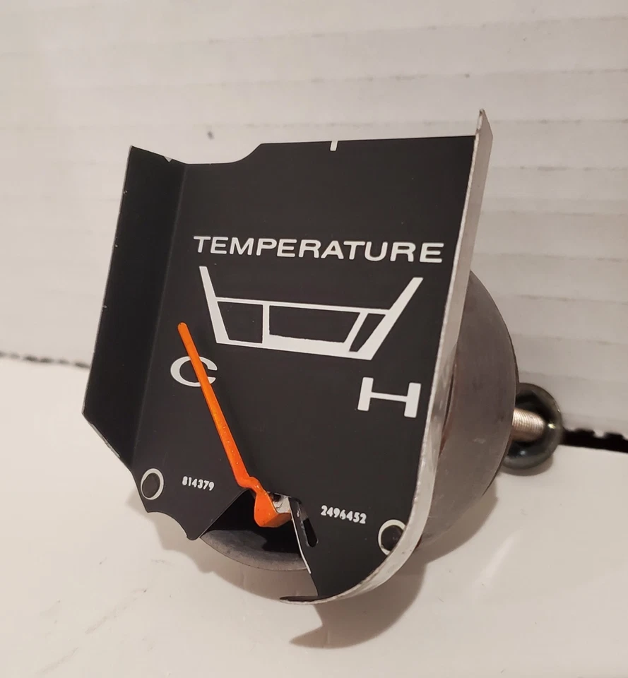 Plymouth Fury 1965 1966 medidor de temperatura probado funcionando 65 66 Foto 3 de 4