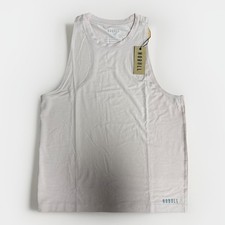 NoBull Women's Racerback Muscle Tank Top Rose Blush Pink Medium NWT