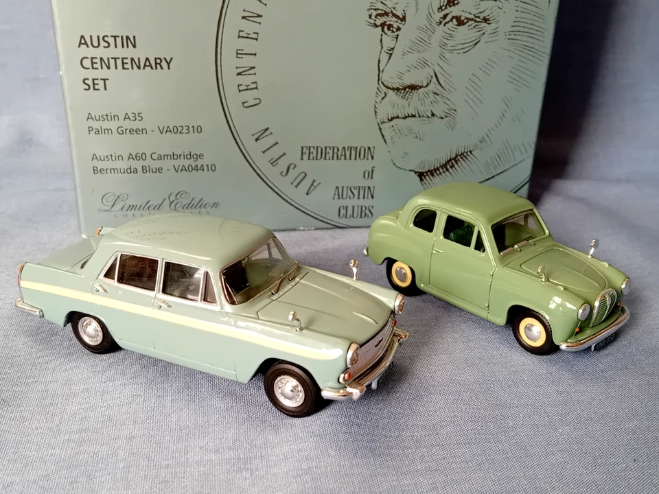 Corgi Vanguards 1:43 - Austin Centenary Set Austin A35 & Austin A60 - AU3002 - Image 4 of 4
