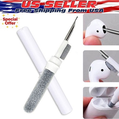Cleaner Kit for Airpods-Pro 1 2 3 4Earbuds Cleaning Pen Brush Earphones Case Lot