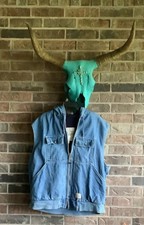 Walls Workwear Jacket Unisex XL Hooded Full Zip Canvas Heavy Duty