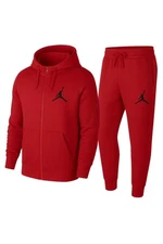 Men's Jordan Red  Tracksuit Set - Zip Hoodie & Joggers Athletic Streetwear