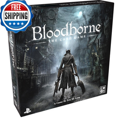 Cmon Bloodborne The Card Game Horror Game Strategy Game Battle Game Cooperative