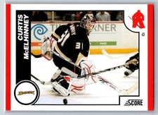 2010-11 Panini Score #50 Curtis McElhinney Anaheim Ducks