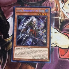 Yugioh! Avance, Swordsman of the Nekroz - BLMM-EN024 - Secret Rare - 1st Edition