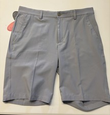 Greg Norman ML75 Performance Golf Shorts - Steel Grey - Multiple Sizes