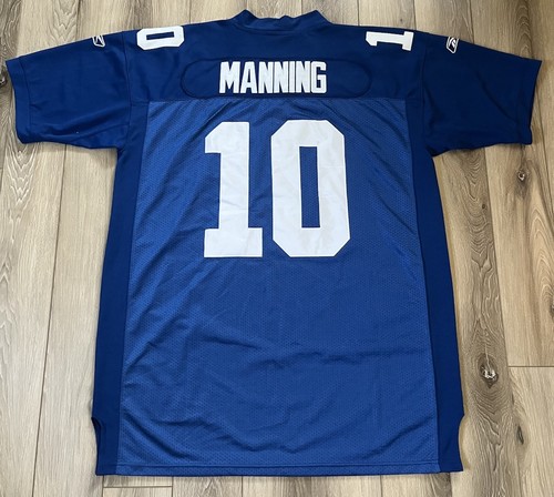 Vintage Reebok New York Giants Eli Manning #10 Trikot 56 Herren Sport NFL Football genäht - Bild 6 von 10