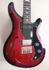 Paul Reed Smith PRS S2 Vela Semi-Hollow Guitar Scarlet Sunburst New 2025