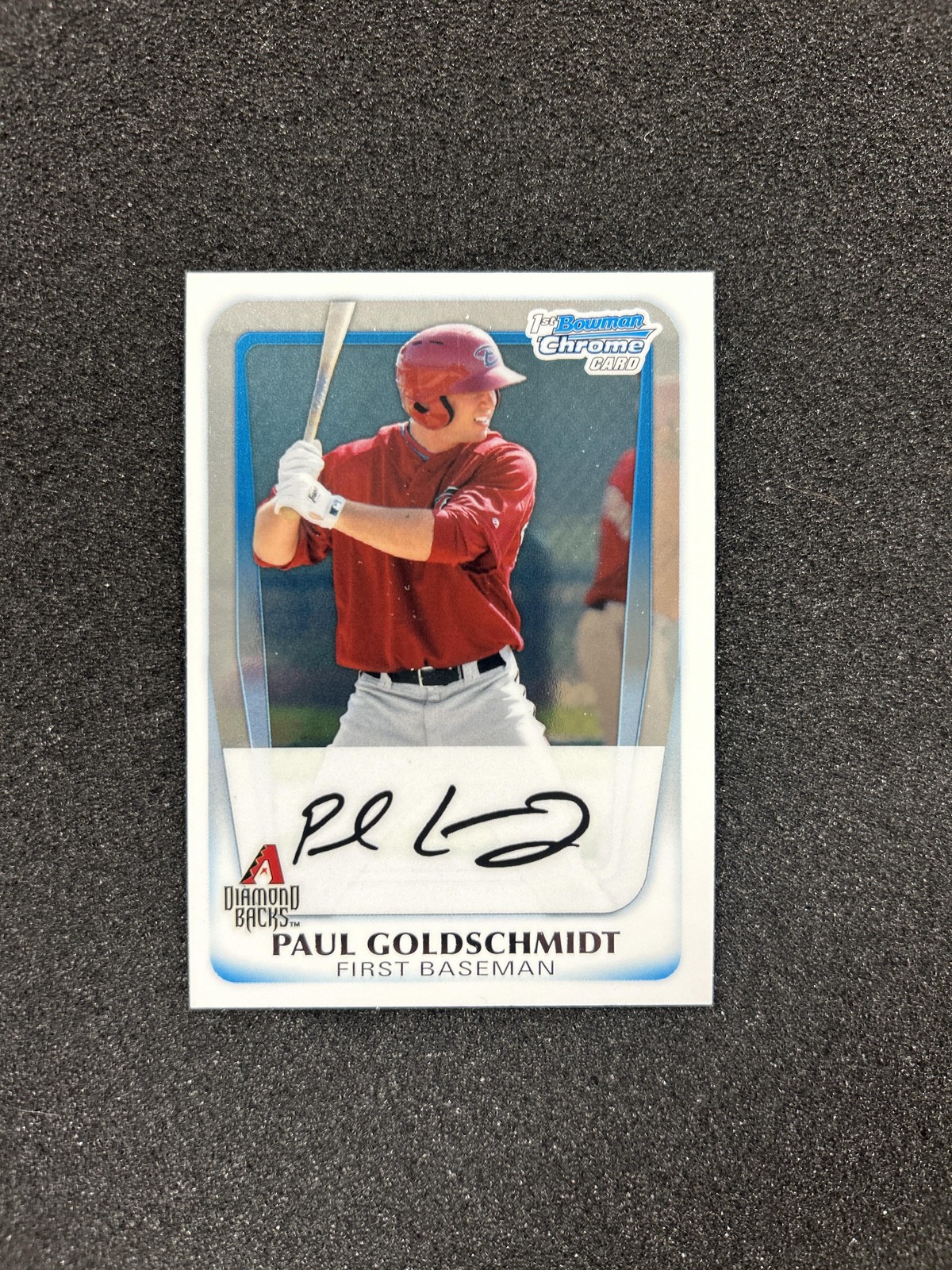 2011 Bowman Paul Goldschmidt Chrome Prospects #BCP99 Rookie Arizona Diamondbacks