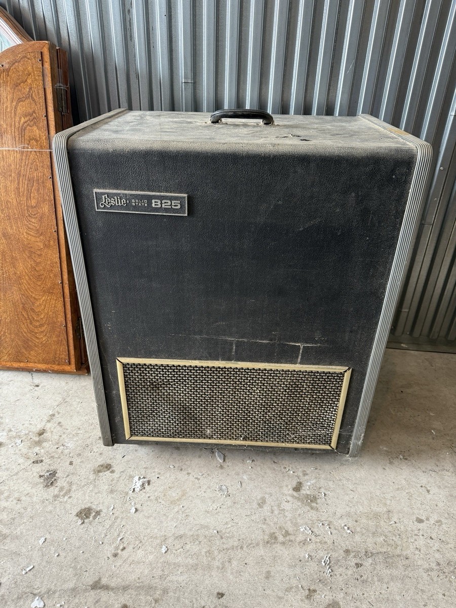 Leslie 825 Vintage Speaker Cabinet Musical Instrument UL Listed | eBay