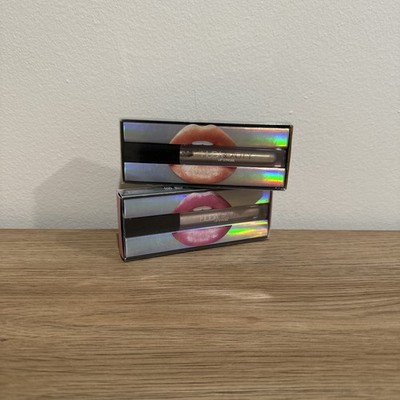 Huda Beauty Lip Strobe Metallic Lip Gloss different Colors X2