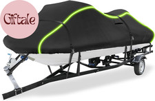 for Jet Ski Cover Fits 116"-125" 2 Seater , 300D Duty Oxford Anti-Uv Waterproof