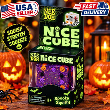 Nee-Doh-Halloween Nice Cube , Spooky Squish Schyling Halloween Squishy