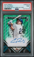 🔥 CAL RALEIGH RC - ON-CARD AUTO /99! 🔥 2022 TOPPS FINEST - DESIGN VARIATION