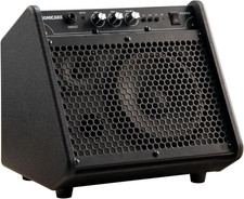 Amplificatore per Batteria Elettronica 20W Casse Bluetooth Portatili Con Doppio