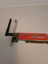 Zonet ZEW1601 802.11g Wireless LAN Adapter IEEE 802.11b/g PCI 54Mbps