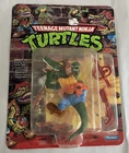 Teenage Mutant Ninja Turtles Leatherhead 1989 Playmates Action Figure UNPUNCHED