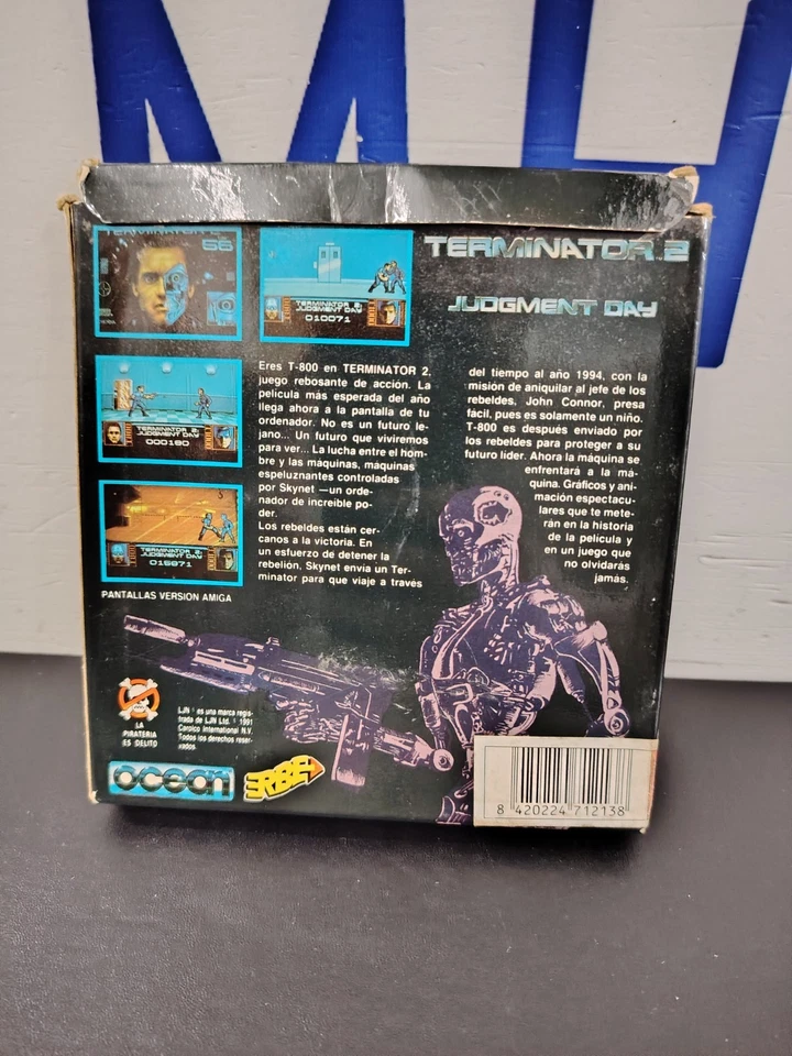 ★ Atari ST Diskette Terminator 2 Judgment Day ★ ESP - Imagen 2 de 4