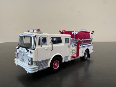 1/64 Code 3- Mack Fire  - Engine- White
