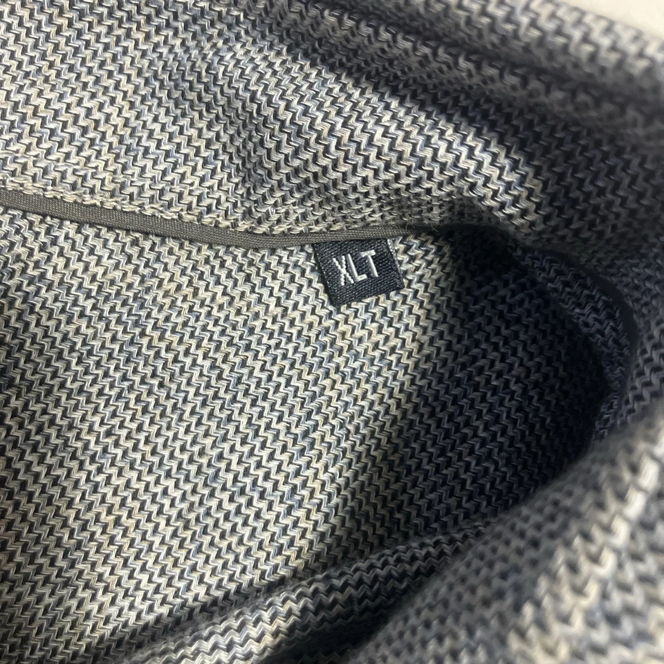 Camisa Luchiano Visconti XLT 100 % Algodón Gris Abotonada Foto 3 de 4