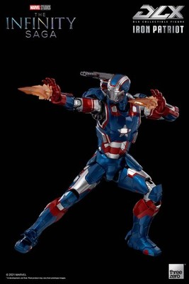 ThreeZero 1/12 Avengers: Infinity Saga Iron Iron Patriot DLX Scale