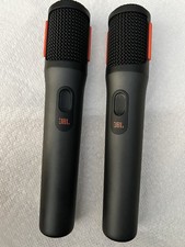 JBL Wireless Microphones Set 2 Mics  Receiver   Tested  Working