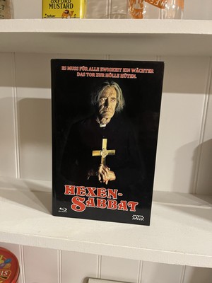 Hexen-Sabbat Blu-ray Horror Movie Limited 99-111 Tall 6 By 9 Inch Case, 1976