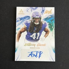 2020 Panini Luminance Ink - #11 Anthony Harris Auto #'d /49