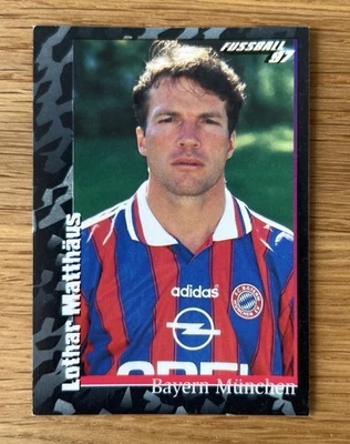 PANINI Sticker Fussball 97 - Lothar Matthäus - FC Bayern München 1996/1997 #34 - Bild 1 von 2