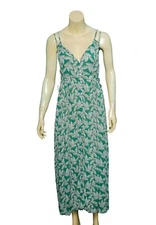 Monoprix Femme Printed Dress M Women Casual Summer Sleeveless Long Boho NW 17344