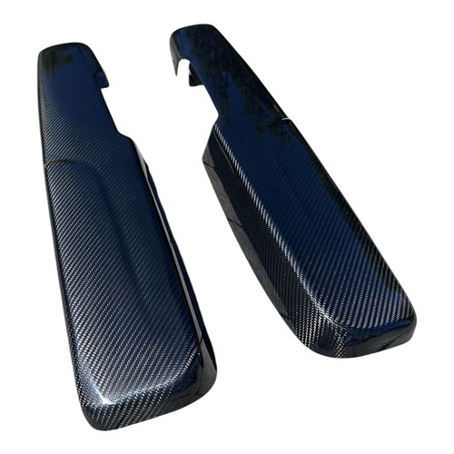 Coppia Cover Interno Sportelli in Carbonio Vero 500 Abarth 595 695 Fiat 500 - Foto 4 di 4