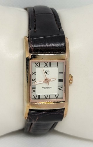 Ladies Guess Collection GC Rose Gold Tone Brown Leather Band Analog Watch E4 - Picture 3 of 7