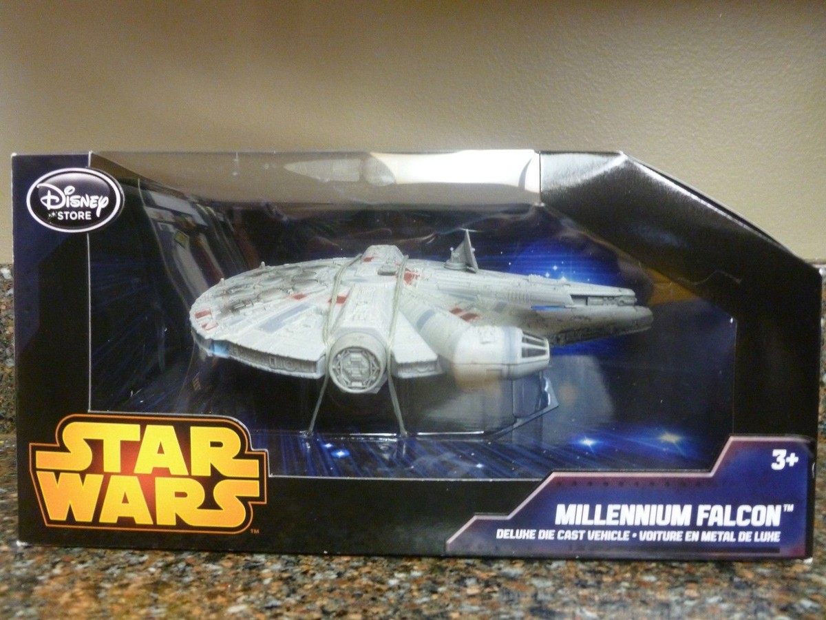 Disney Store Star Wars Millennium Falcon DELUXE Die-Cast NEW
