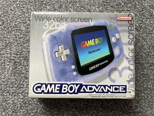 Nintendo Gameboy Advance Konsole Glacier