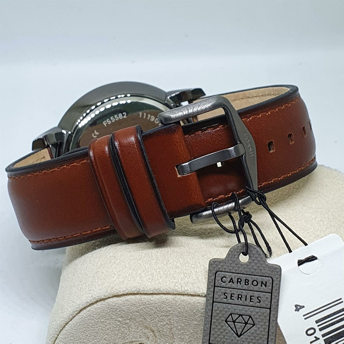 Fossil FS5582 Neutra Chronograph Amber Leather Men's Watch Fossil FS5582 Neutra Chronograph Amber Leather Men's Watch