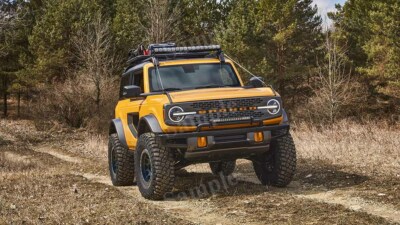 Ford Bronco 2 Door High Res Wall Decor Print Photo Poster