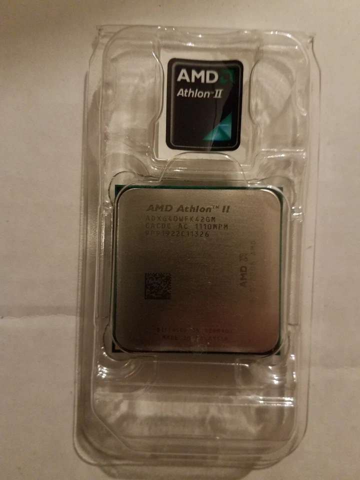 AMD Athlon II X4 640 4 Core 3GHz Socket AM2+/AM3 CPU ADX640WFK42GM - Image 3 of 3
