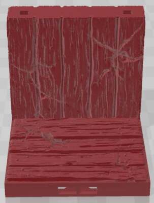Swamp Shack Mossed Walls And Floors Set 2 - Swamp of Sorrows - Pathfinder - Dung