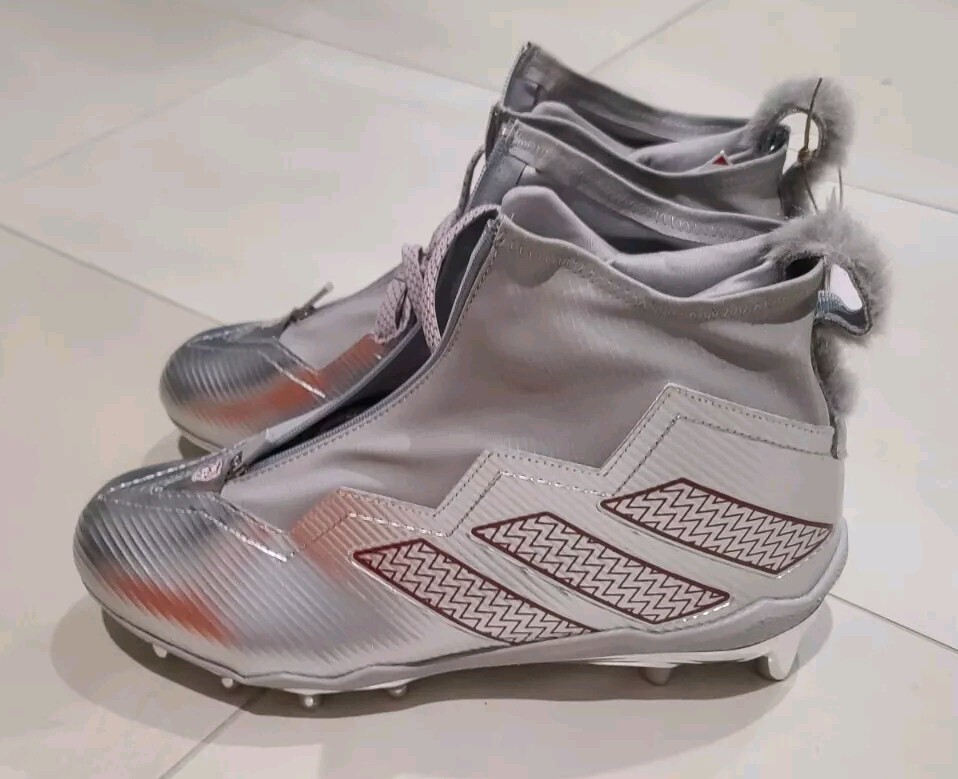 Size 13 Adidas Nasty Fly NC State Wolfpack Player Issue  display picture 1