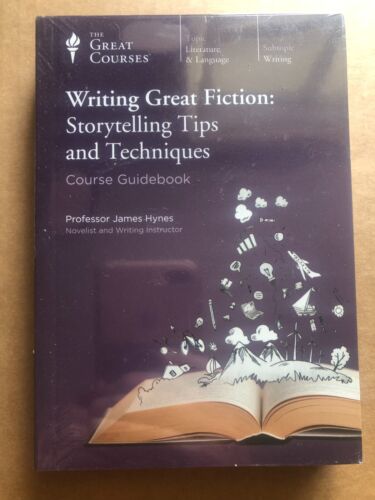 2014 dvd & booklet Great Courses WRITING GREAT FICTION: Storytelling Tips New S - Picture 1 of 2