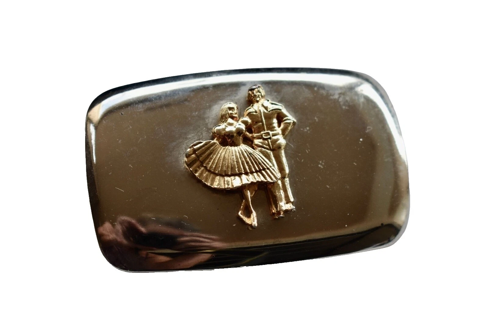 Hebillas de Cinturón Vintage chapado en oro