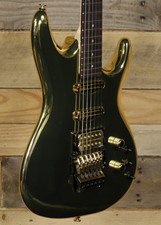 Ibanez Joe Satriani Js2gd Electric Guitar Gold W/ Case