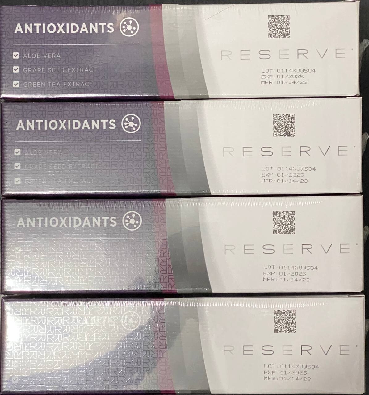 Jeunesse Reserve Resveratrol Antioxidants Fruit Blend Supplement (4BOX