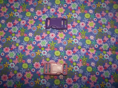 Wet Nose Designs Lilac Lovers Floral Dog Collar Flowers COLORED Buckle