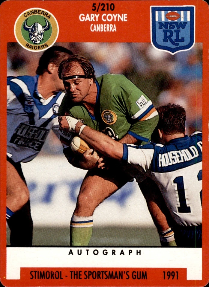 1991 SCANLENS RUGBY LEAGUE CARD NRL - CHOOSE YOUR FOOTY CARDS