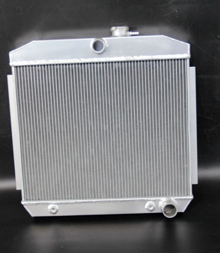 3 Row Aluminum Core Radiator For 1955-1957 1956 Chevy Bel Air Nomad 150 ...