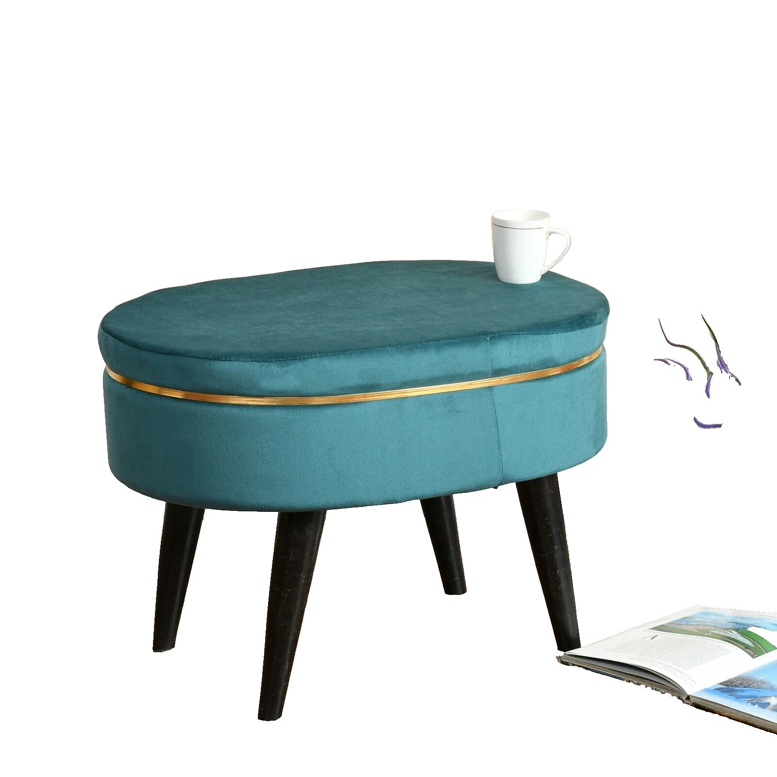Velvet Footstools