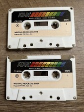 Atari Writing Programs One  Two CX4106 Cassette Cartridge - Untested