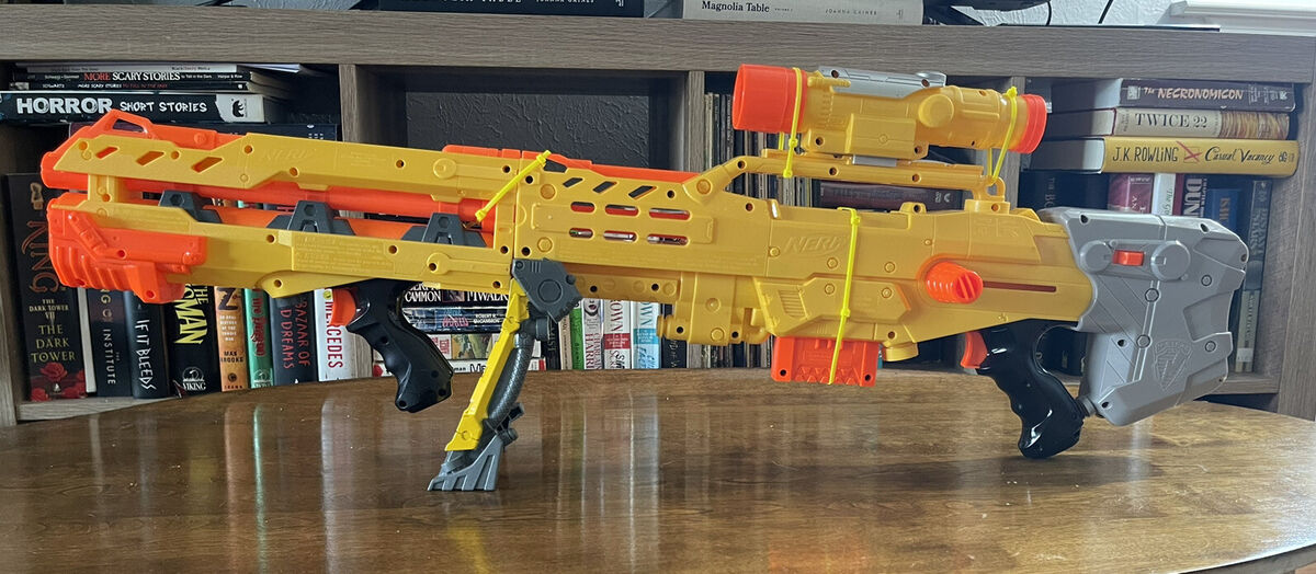 Nerf Longshot CS-6 Sniper & Zombie - toys & games - by owner - sale -  craigslist