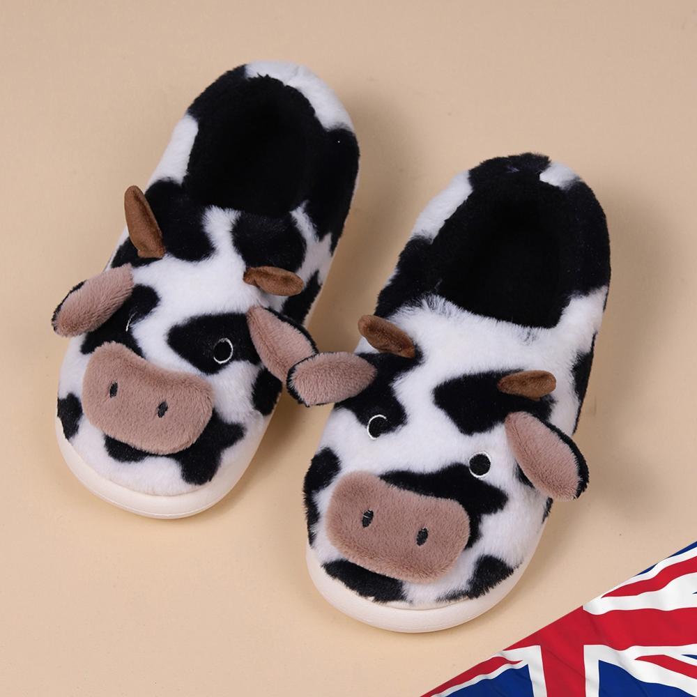 SAOLA Ciabatta donna morbida peluche cartone animato suola gomma ciabatte antiscivolo invernali casa scarpe